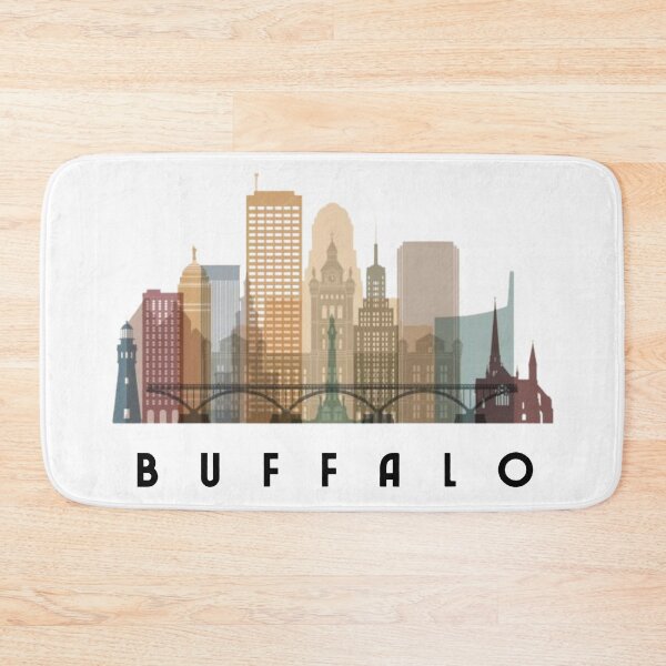 Item preview, Buffalo New York Skyline designed and sold by MissBuffalove.