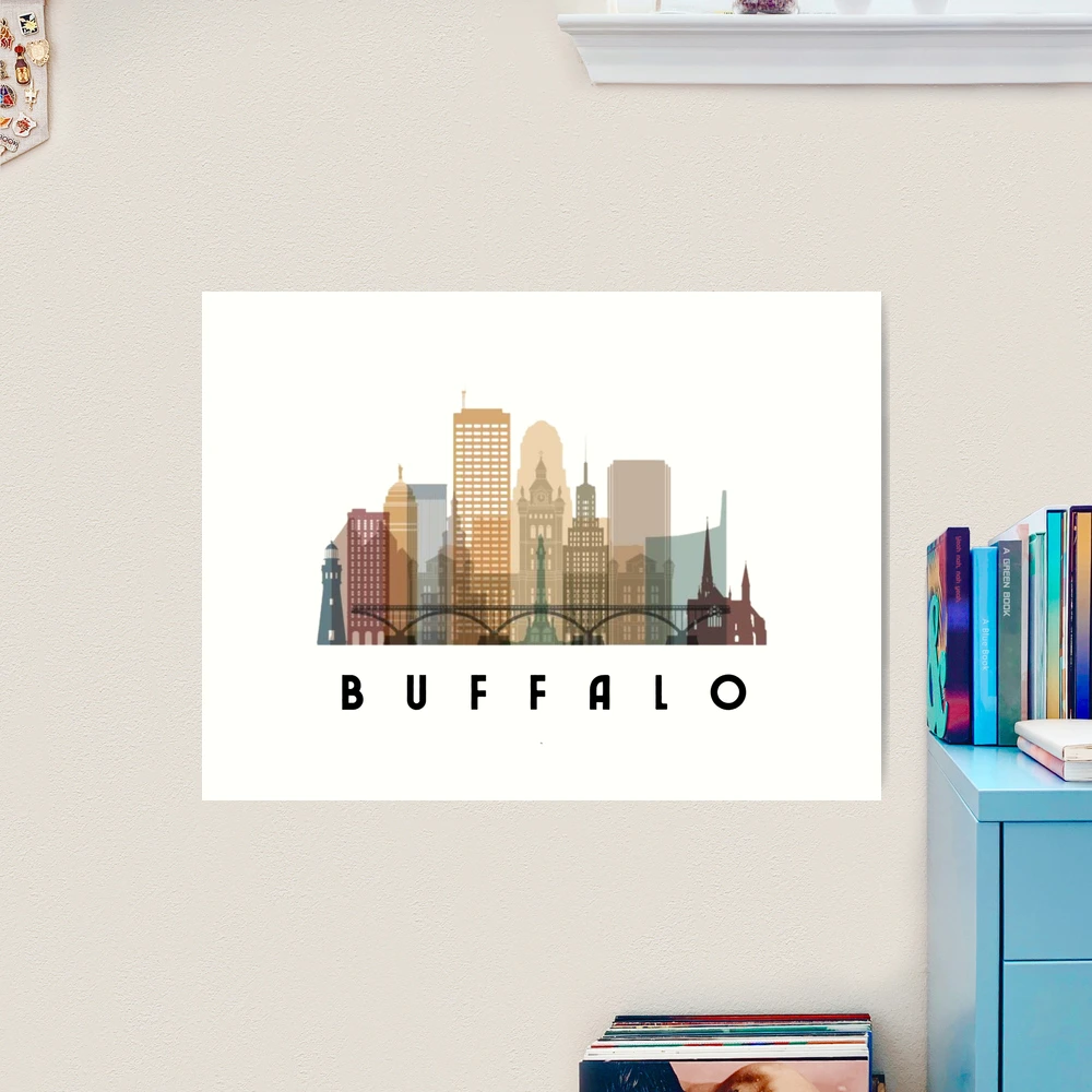 Buffalo New York 1913アド ラインハート/ポスター Buffalo NY Print, Buffalo Skyline, Buffalo Ny Artwork