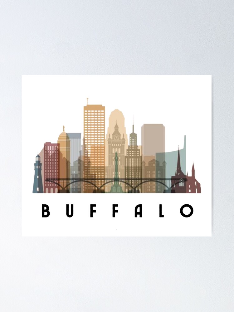 Buffalo New York Skyline