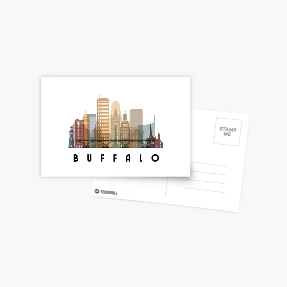 Buffalo New York Skyline
