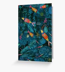 Reef Fish Greeting Card