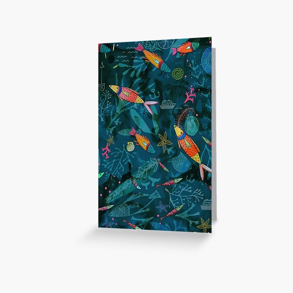 Reef Fish Greeting Card