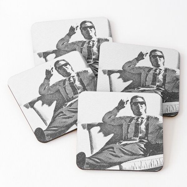 Item preview, Patrick Bateman American Psycho Art Crosshatch designed and sold by Northstone.