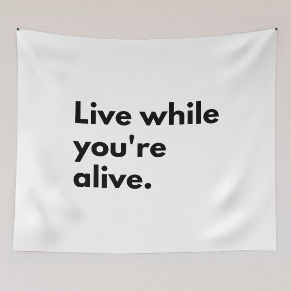 Item preview, Live while you're alive. designed and sold by Dj Gavric998.