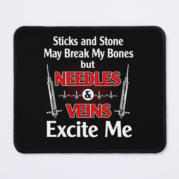 Item preview, Needles and Veins Excite me T Shirt designed and sold by EdvardSoderberg.