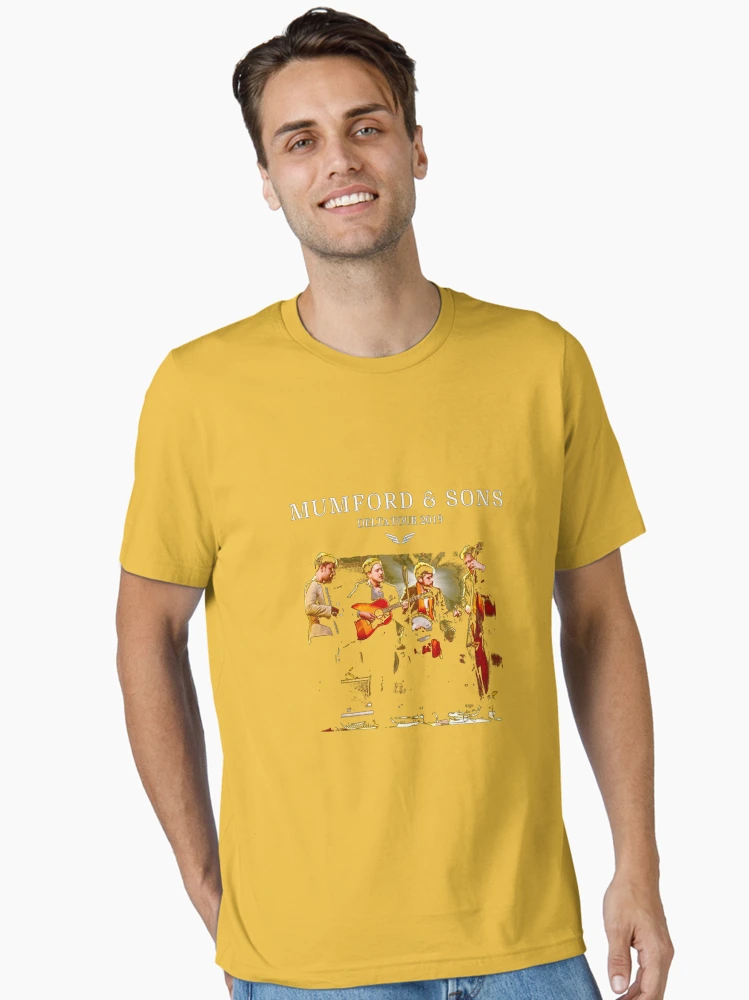 T-shirt Mumford And Sons Delta Tour - Gris - Taille S - Unisexe
