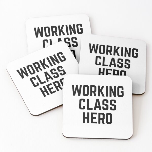 Item preview, Working Class Hero designed and sold by The Junto Shop.