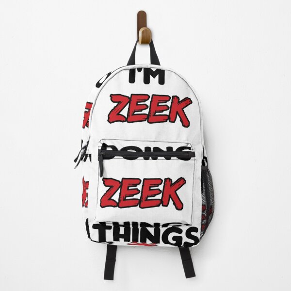 Item preview, ZEEK - I&x27;M ZEEK DOING ZEEK THINGS Sticker designed and sold by SorenCalder.