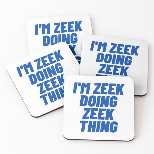 Item preview, I&x27;m Zeek doing Zeek things Sticker designed and sold by SorenCalder.