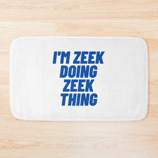 Item preview, I&x27;m Zeek doing Zeek things Sticker designed and sold by SorenCalder.