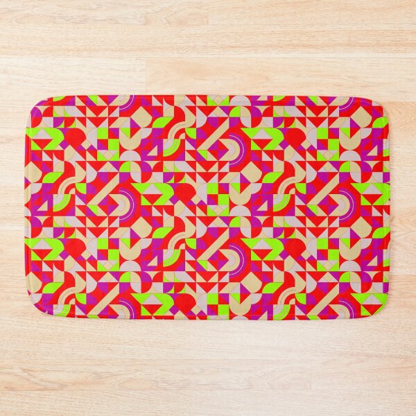 Item preview, geometric colorful patterns conceptual Art - Abstract Neo Geo graphic design designed and sold by Design Repo.