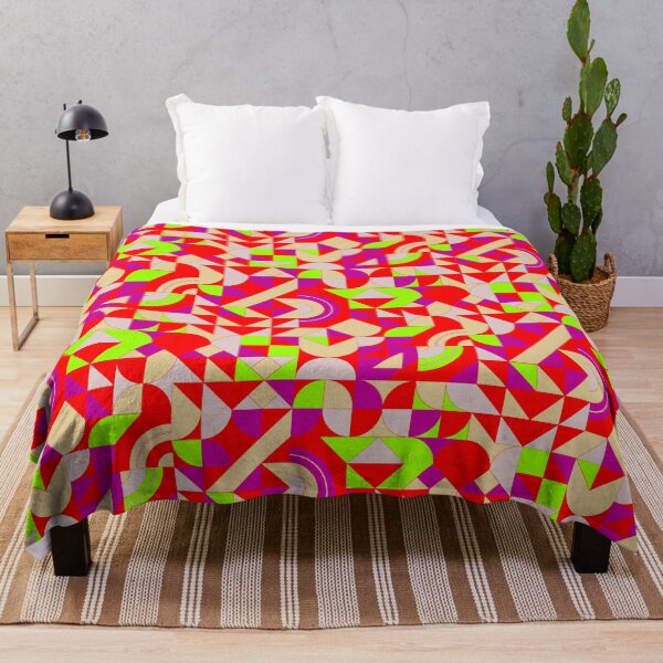 Item preview, geometric colorful patterns conceptual Art - Abstract Neo Geo graphic design designed and sold by Design Repo.