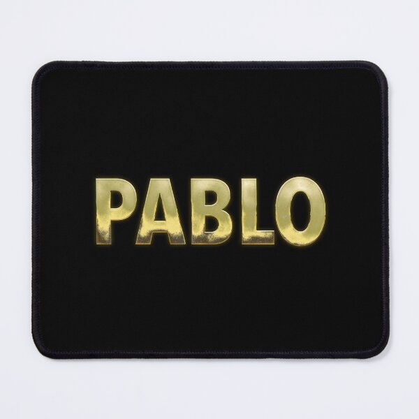 Item preview, Pablo Name - Solid Gold Text Design designed and sold by NameTheory.