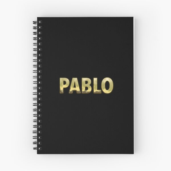 Item preview, Pablo Name - Solid Gold Text Design designed and sold by NameTheory.