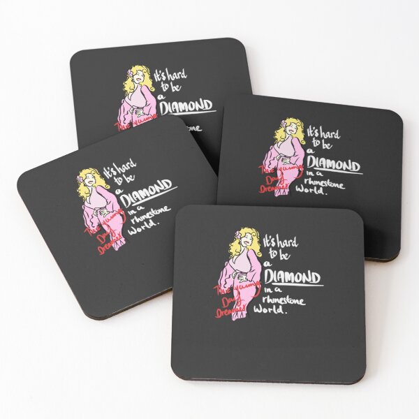 Item preview, Dolly Parton Pink Quotes - New des C designed and sold by serrertbarisv.