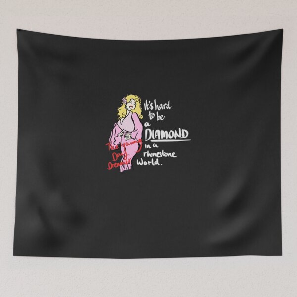 Item preview, Dolly Parton Pink Quotes - New des C designed and sold by serrertbarisv.