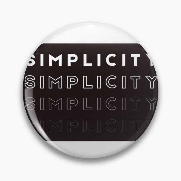 Item preview, Simplicity designed and sold by RiggsBubble.