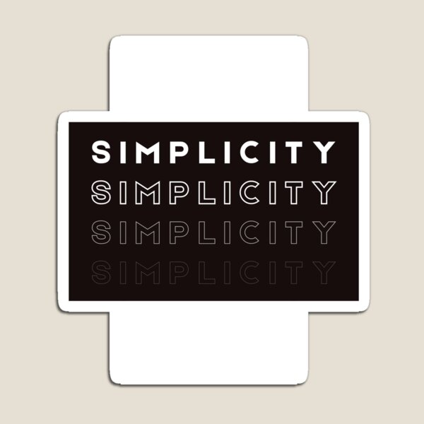 Item preview, Simplicity designed and sold by RiggsBubble.