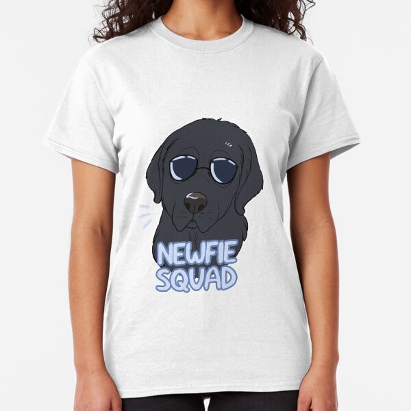 NEWFIE SQUAD (black) Classic T-Shirt