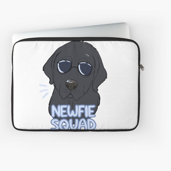 NEWFIE SQUAD (black) Laptop Sleeve