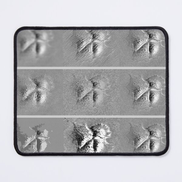 Item preview, Cellular Expressions in Gray - Molecular Biology Art designed and sold by ArtByScience.