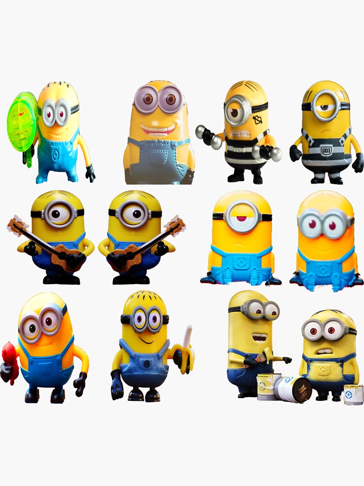 Minion S sticker set