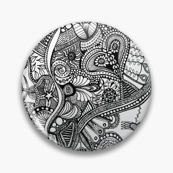 Item preview, Organica Abstract Ink Illustration designed and sold by Harriet Linton.
