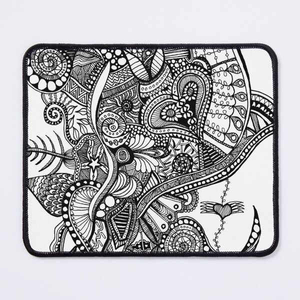 Item preview, Organica Abstract Ink Illustration designed and sold by Harriet Linton.