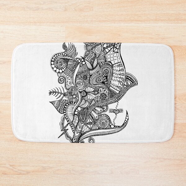 Item preview, Organica Abstract Ink Illustration designed and sold by Harriet Linton.