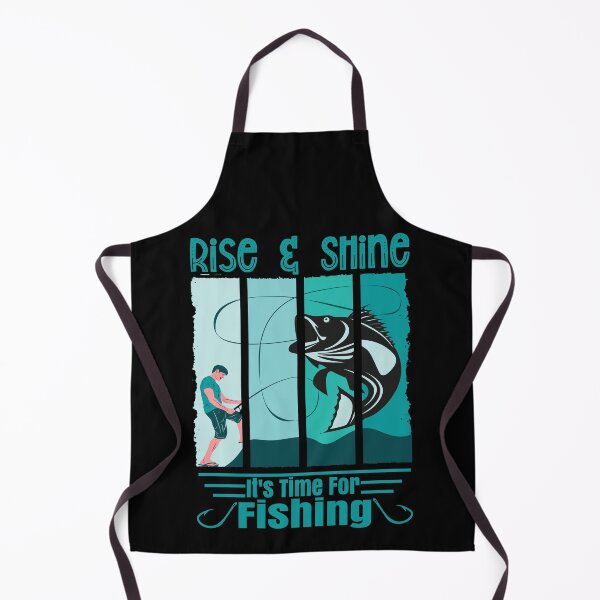 Item preview, Funny Expression Rise & Shine It is Time For Fishing Angler designed and sold by CharJens.