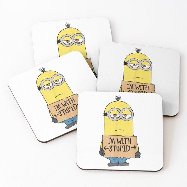 Item preview, Minions I'm Stupid designed and sold by Byrd-Maureen.