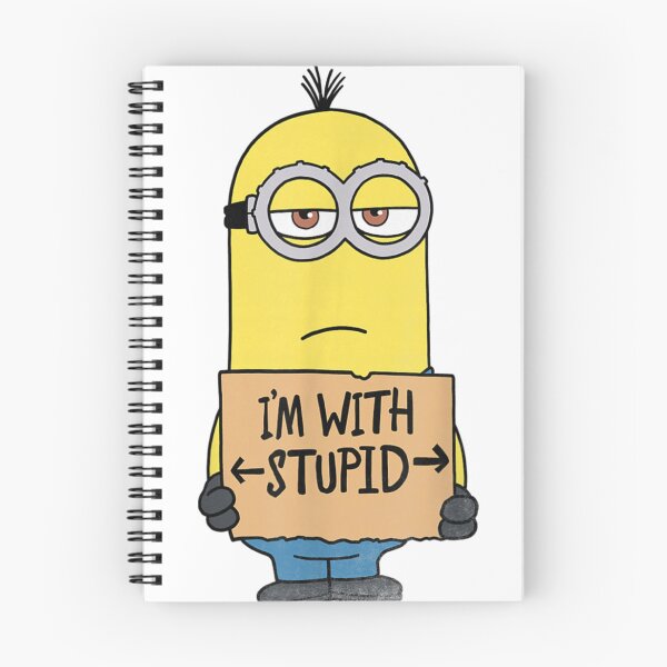 Item preview, Minions I'm Stupid designed and sold by Byrd-Maureen.
