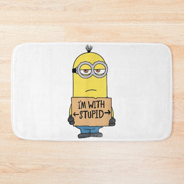 Item preview, Minions I'm Stupid designed and sold by Byrd-Maureen.