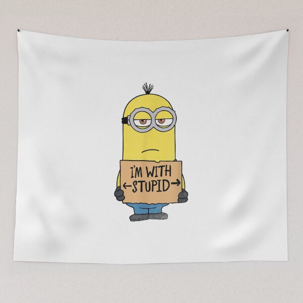Item preview, Minions I'm Stupid designed and sold by Byrd-Maureen.