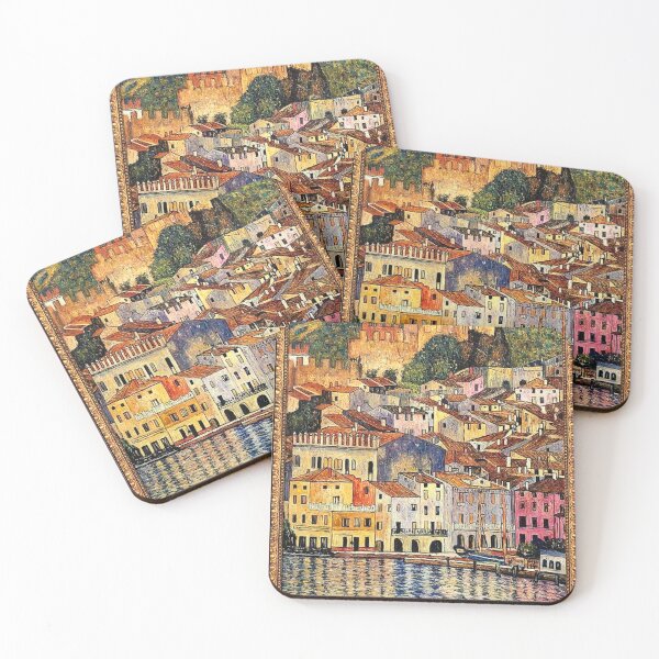 Item preview, Art by gustav klimmt Malcesine on Lake Garda designed and sold by Golido.