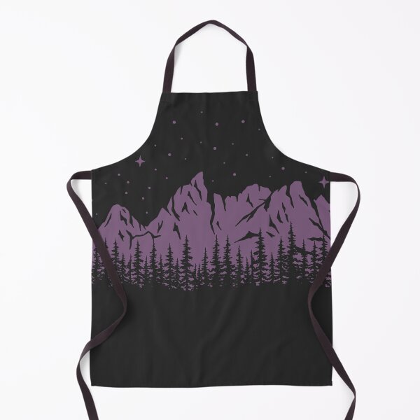 Item preview, Nighttime Hike (Black / Mauve) designed and sold by Sarah Lumley.