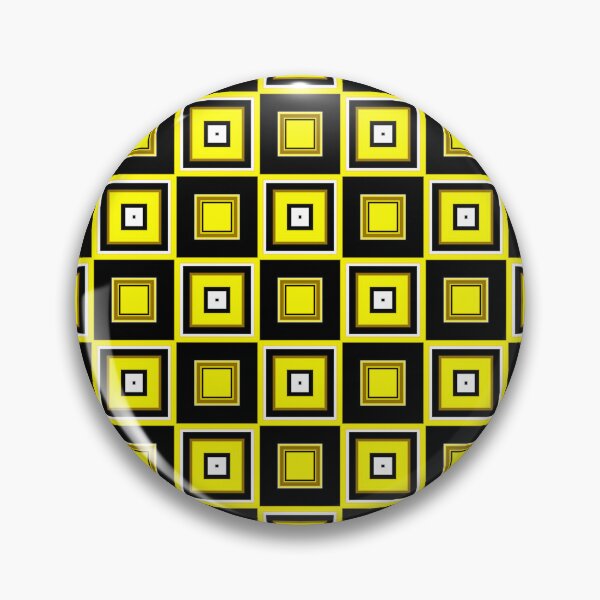 Item preview, Retro Inspired Squares - Yellow designed and sold by TotallyRetroArt.