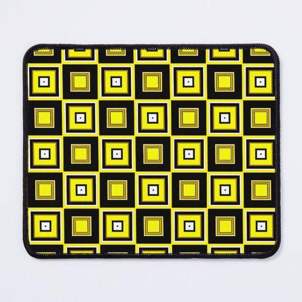 Item preview, Retro Inspired Squares - Yellow designed and sold by TotallyRetroArt.