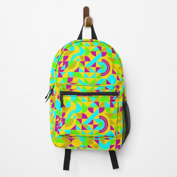 Item preview, geometric colorful patterns conceptual Art - Abstract Neo Geo graphic design designed and sold by Design Repo.