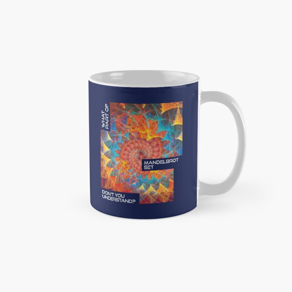 Item preview,  Fractal Mandelbrot Set Art Humor  | Science Math Nerd Gift | Funny Science Design designed and sold by arlutai.