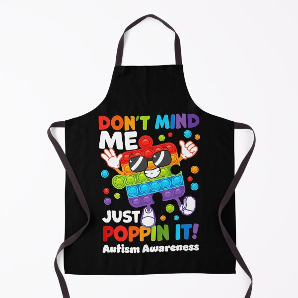 Item preview, Don't Mind Me Just Poppin It Fidget Puzzle Autism Awareness designed and sold by HaaChris-Artis.