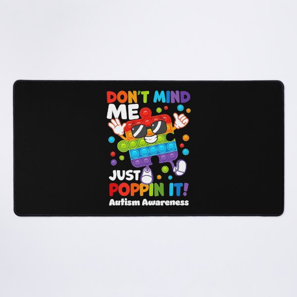 Item preview, Don't Mind Me Just Poppin It Fidget Puzzle Autism Awareness designed and sold by HaaChris-Artis.