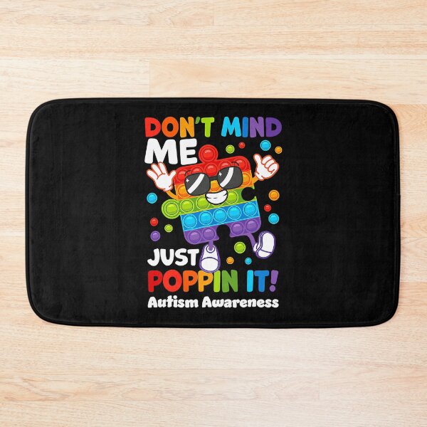 Item preview, Don't Mind Me Just Poppin It Fidget Puzzle Autism Awareness designed and sold by HaaChris-Artis.