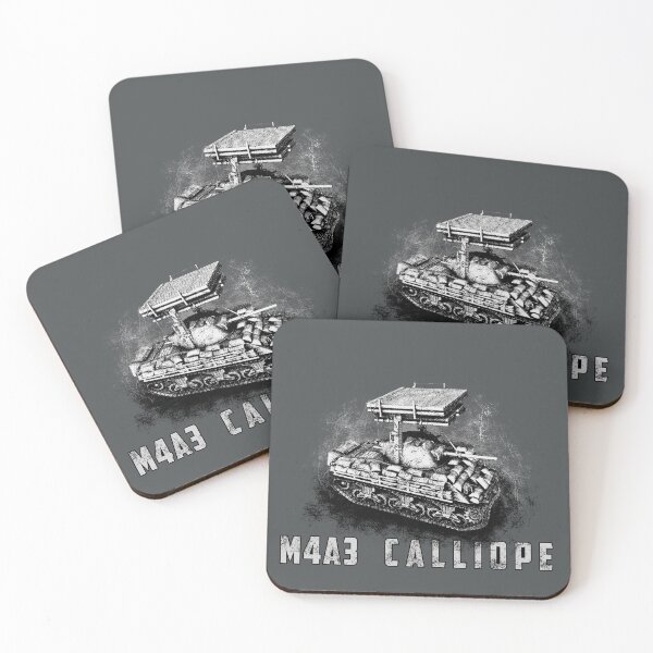 Item preview, WWII M4A3 Sherman Calliope Tank designed and sold by totemsofwar.