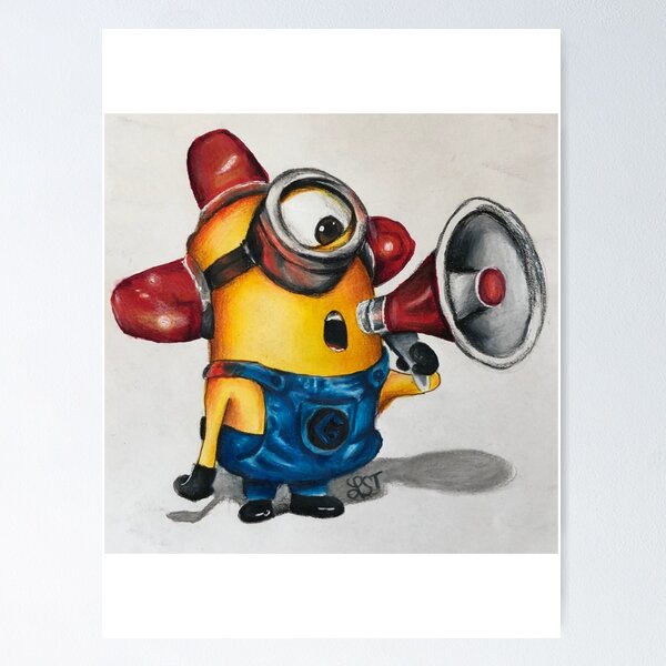 Minions Pink Girl Poster for Sale by Byrd-Maureen