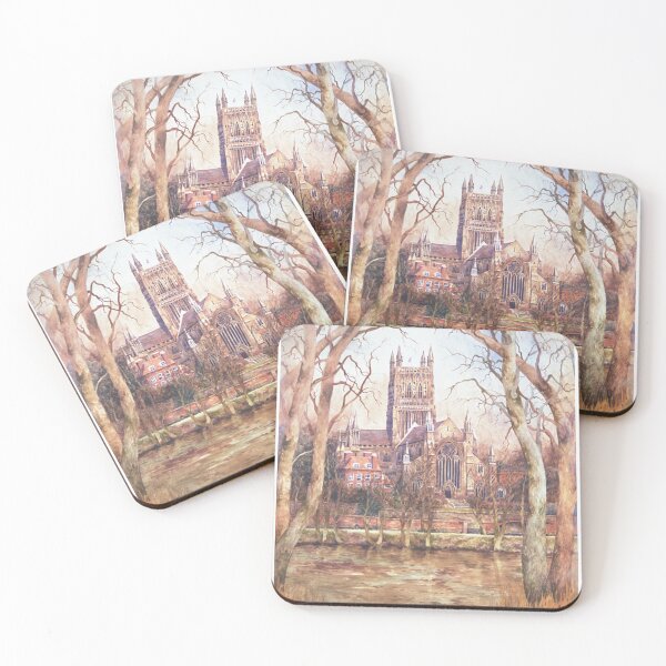Item preview, Worcester Cathedral in Winter designed and sold by Christopher Hughes.