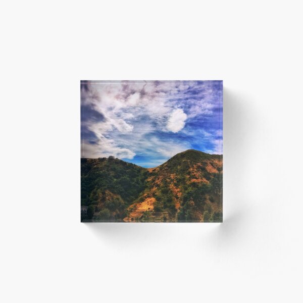 Hollywood Reservoir 4/27/17 #1 Acrylic Block