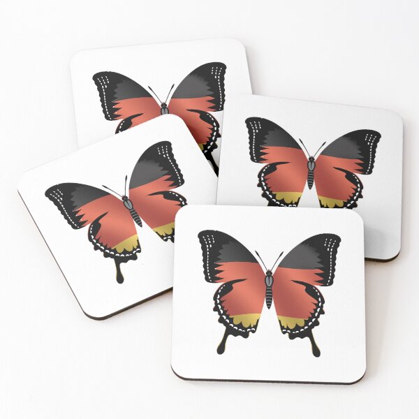 Item preview, German flag butterfly designed and sold by pretty4u.