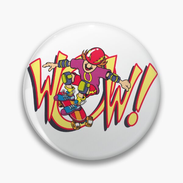 Item preview, Skateboarder WOW! designed and sold by EllyMellow.