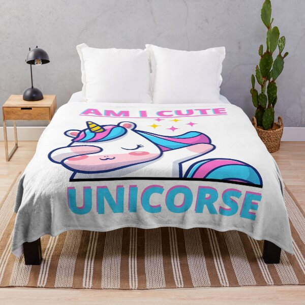 Item preview, Unicorse Am I Cute designed and sold by Anchorbutterfly.